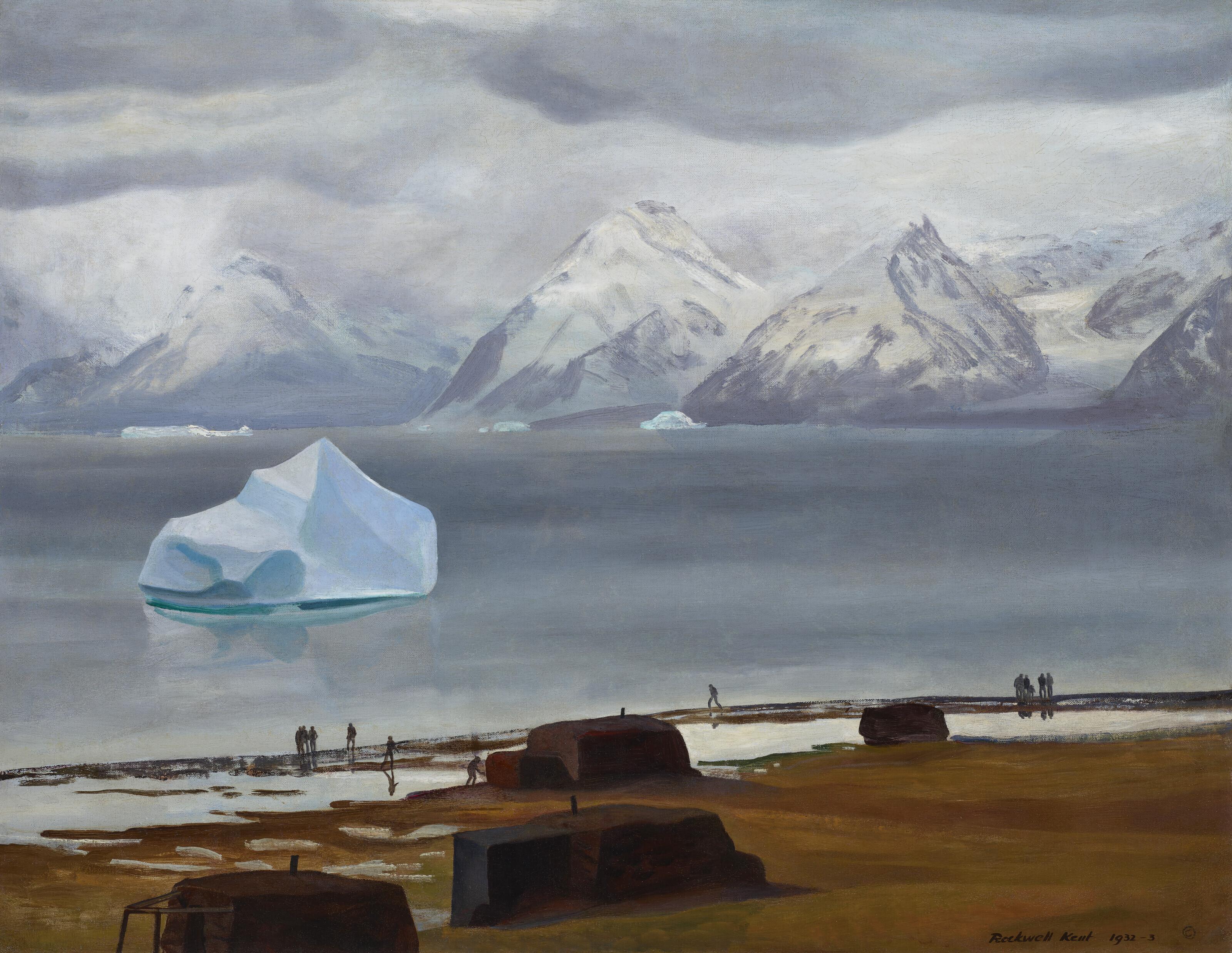 Rockwell Kent - Spring Thaw, Greenland