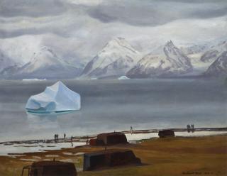 Rockwell Kent - Spring Thaw, Greenland
