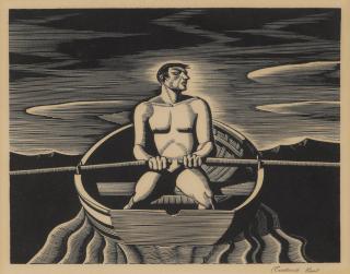 Rockwell Kent - The Oarsman