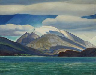 Rockwell Kent - Tierra Del Fuego, South America [Dome Mountain]