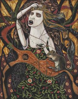 Rodel Tapaya - The Woman and the Squirrel