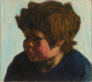 Roderic O\'Conor - Head of a Breton Boy | Tête d\'un garçon breton