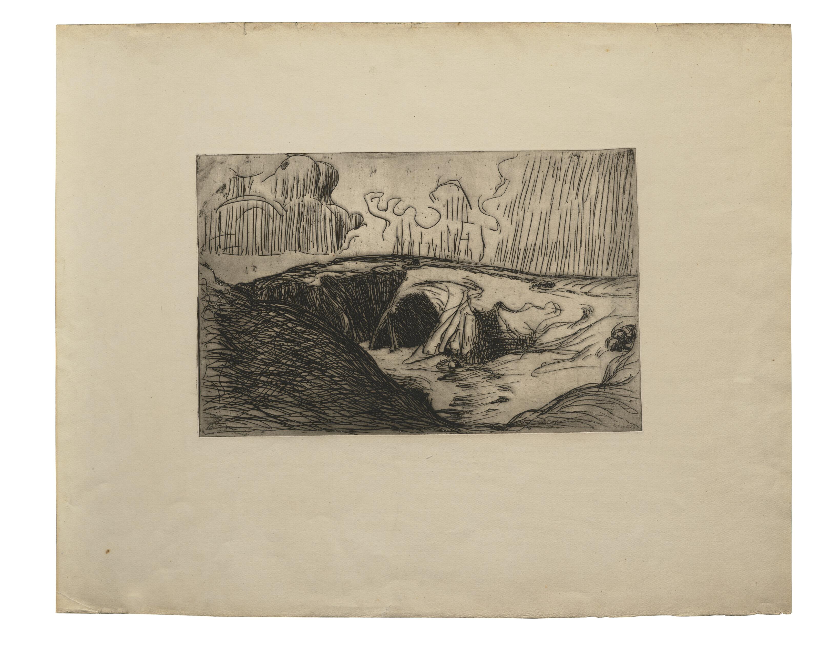 Roderic O\'Conor - La falaise