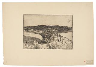 Roderic O\'Conor - Paysage avec des arbres près d\'un aber