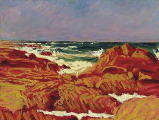 Roderic O\'Conor - Red Rocks, Brittany
