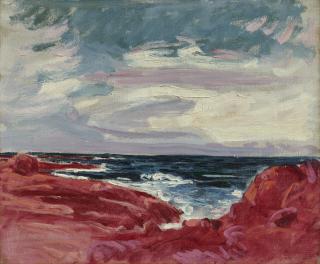 Roderic O\'Conor - Seascape with Red Rocks
