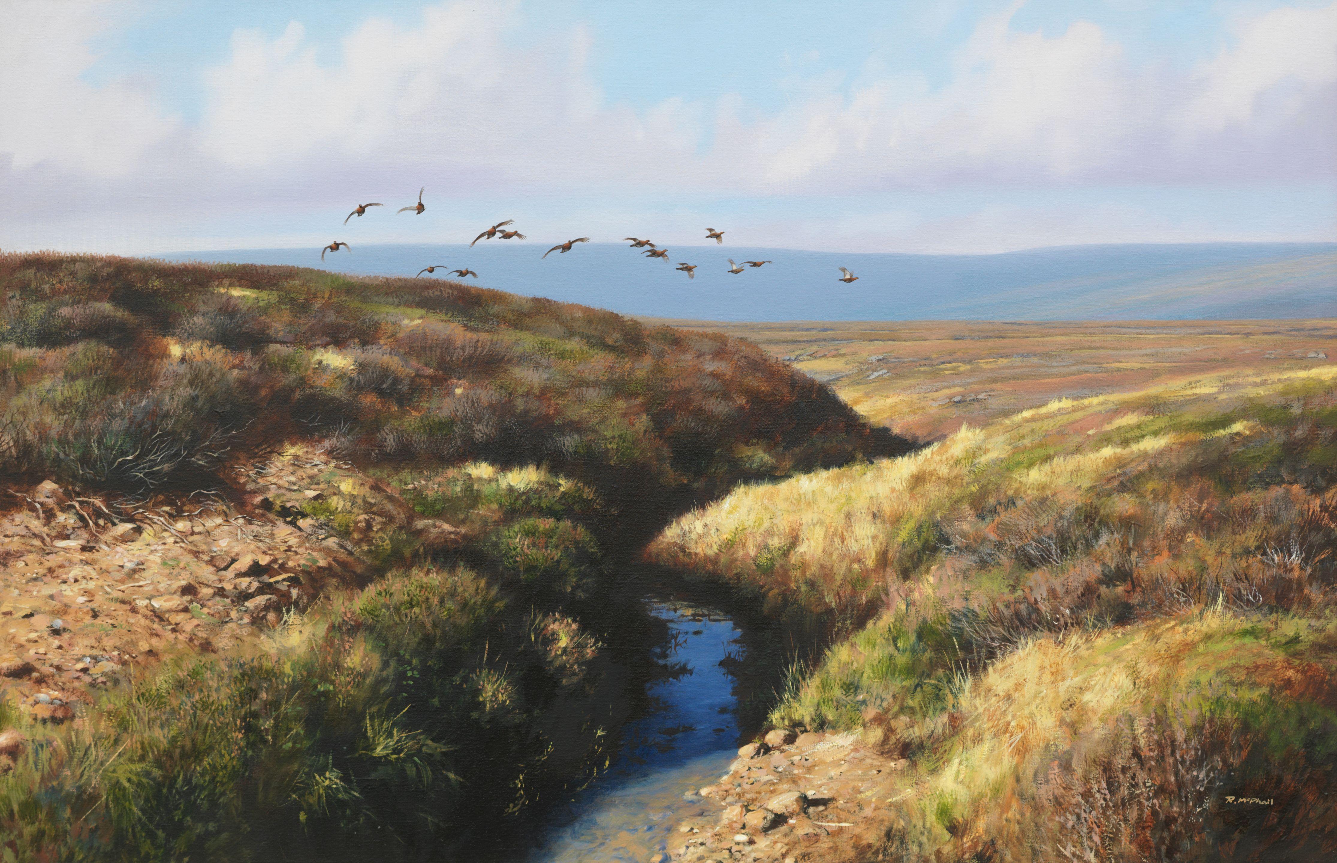 Rodger Mcphail - Grouse in Flight
