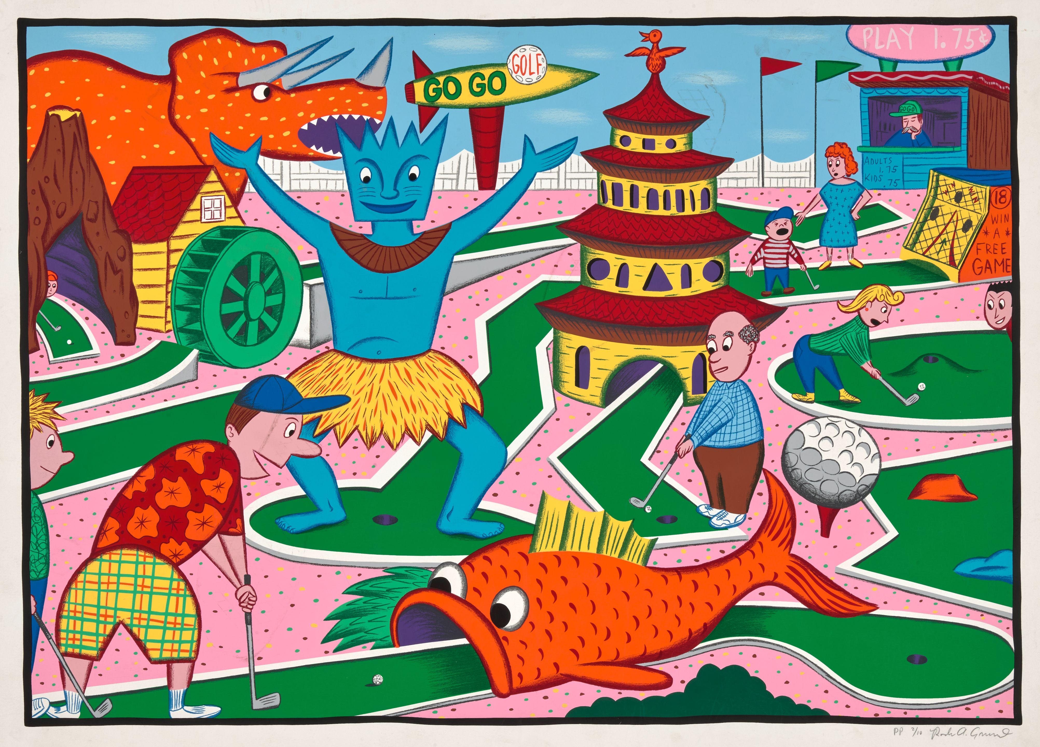 Rodney Alan Greenblat - Go-Go Golf
