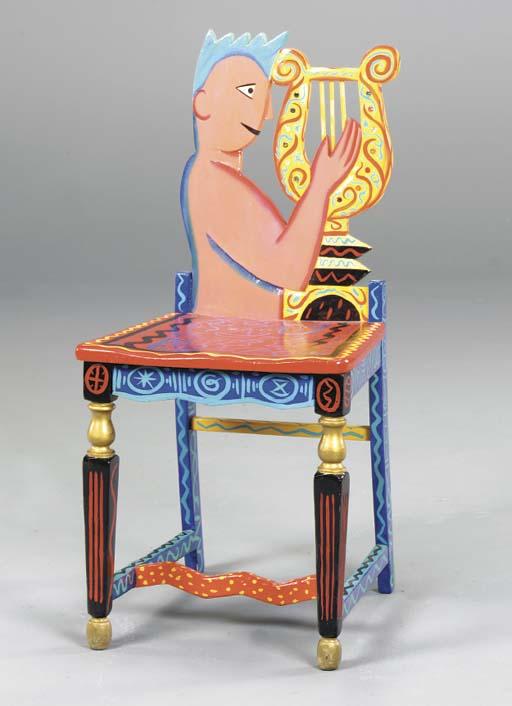 Rodney Alan Greenblat - Harp Chair, 1985