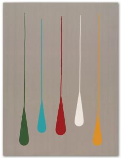 Rodney Graham - Inverted Drip Painting #47