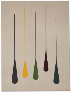 Rodney Graham - Inverted drip paintings # 46