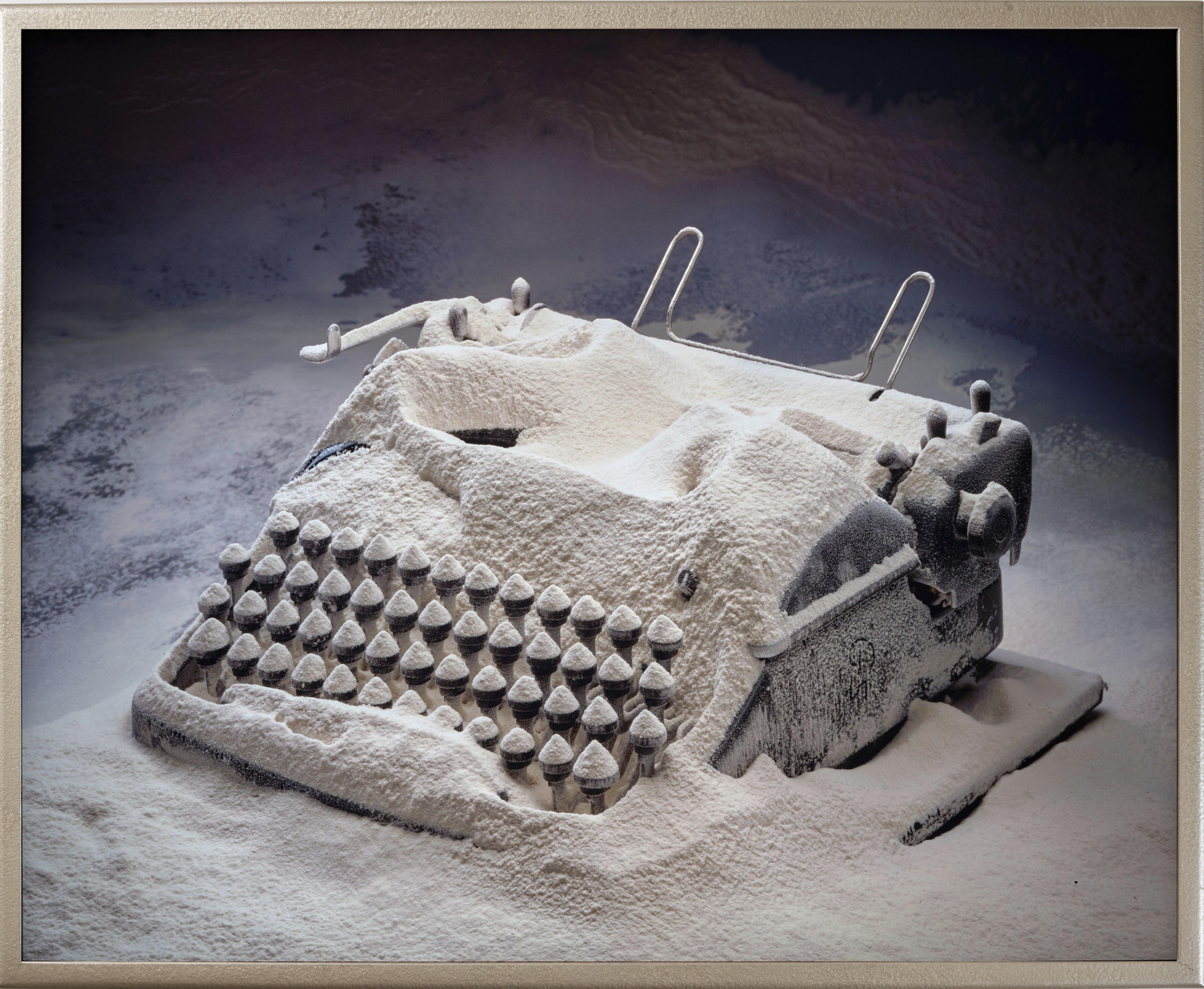 Rodney Graham - Typewriter with Flour