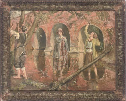 Rodney Joseph Burn, R.A. - The Plague of Flies