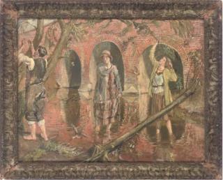 Rodney Joseph Burn, R.A. - The Plague of Flies