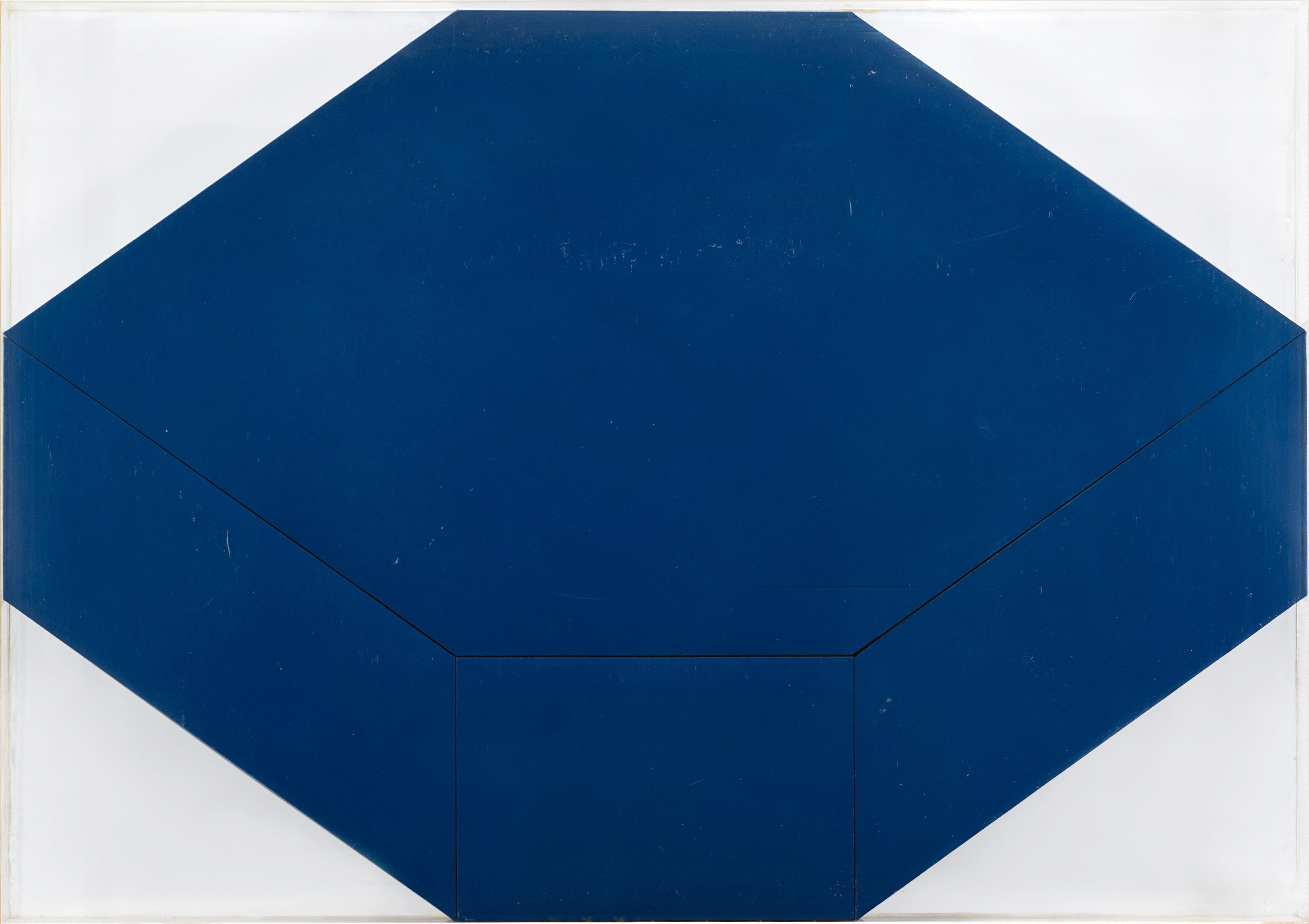 Rodolfo Aricò - Assonometria-scatola blu