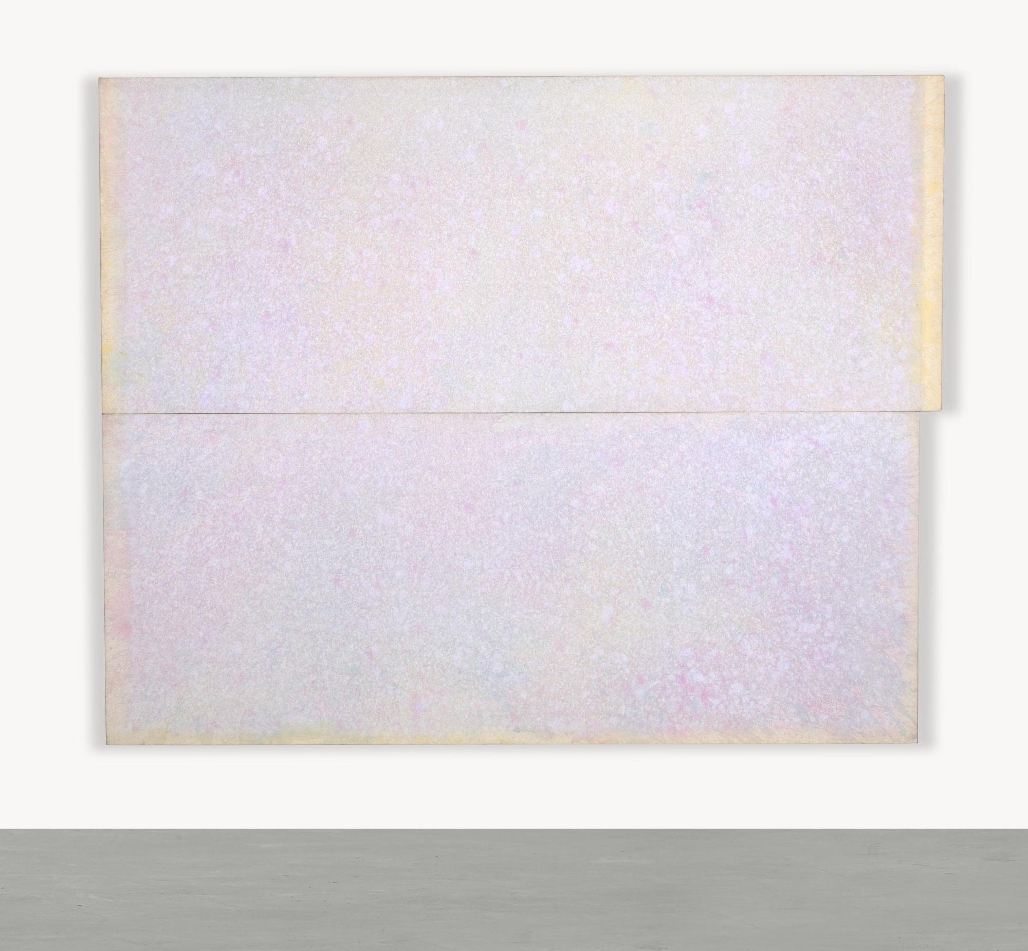 Rodolfo Aricò - Fragile Amoreacrylic On Canvas, Diptych. Executed In 1975. The Documentation Related To The Work Has Been Submitted To The Archivio Rodolfo Aricò, Milan.