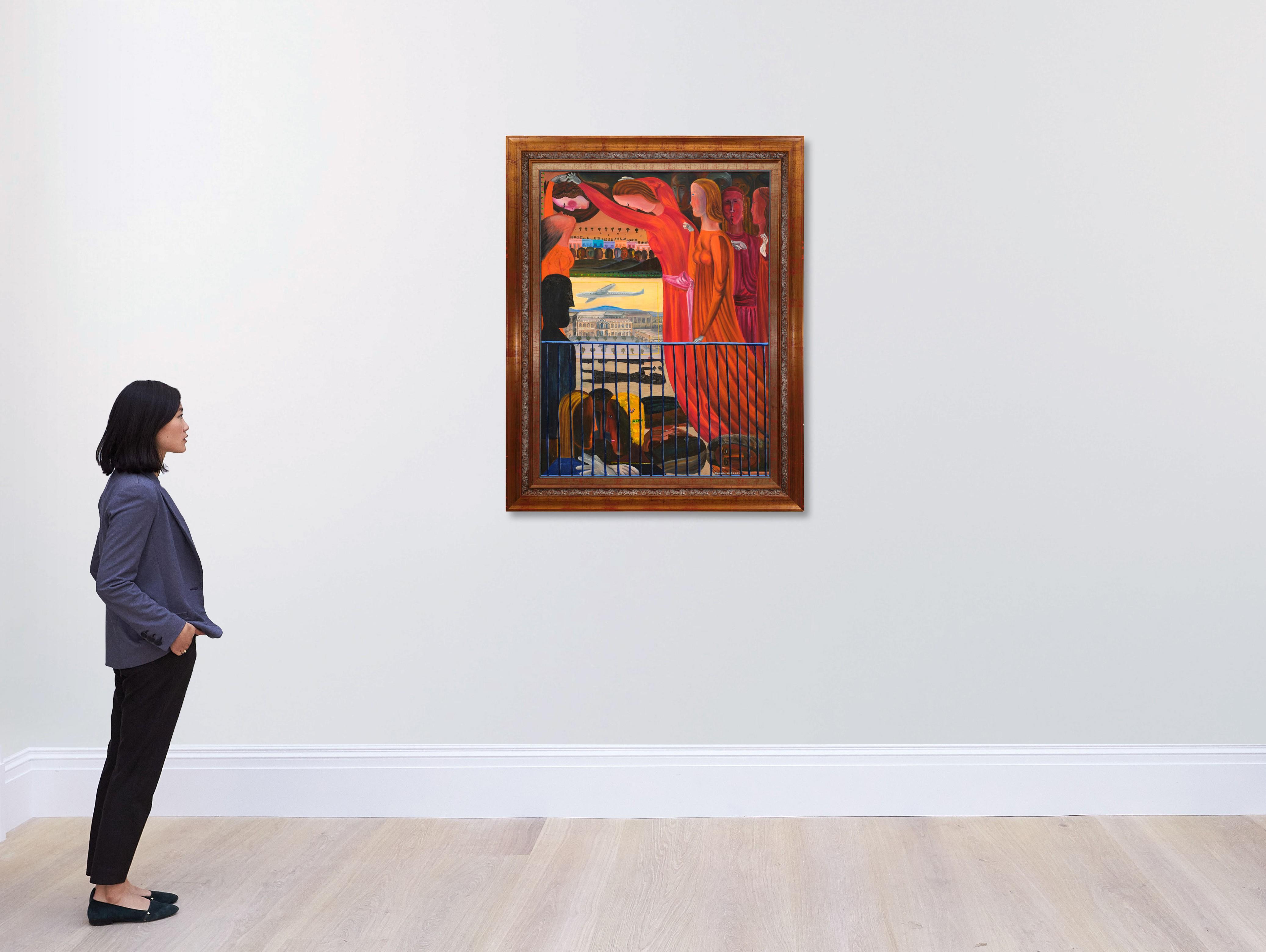 Rodolfo Morales - El balcón azul