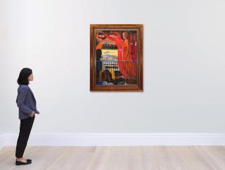 Rodolfo Morales - El balcón azul