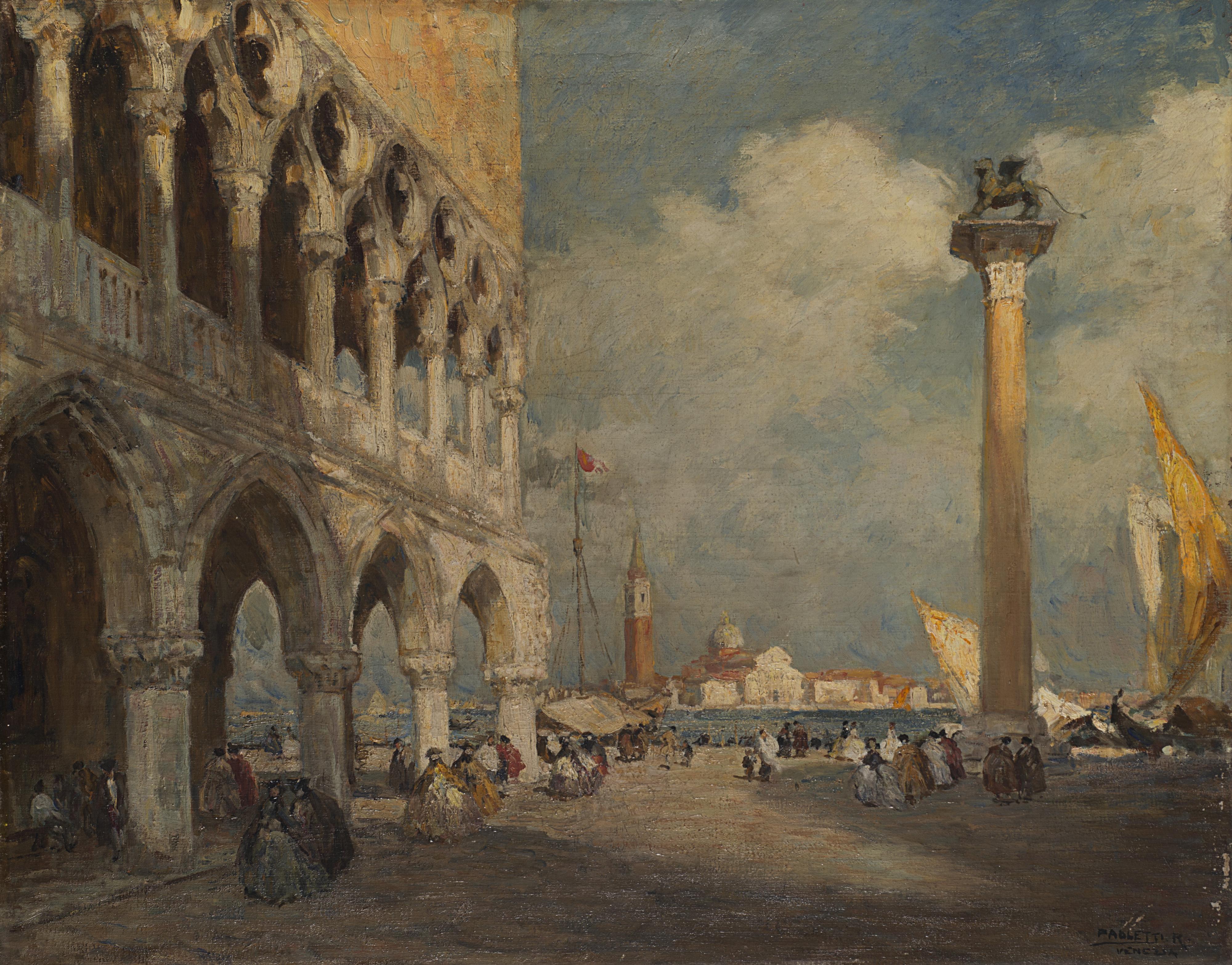 Rodolfo Paoletti - Maschere in Piazza San Marco