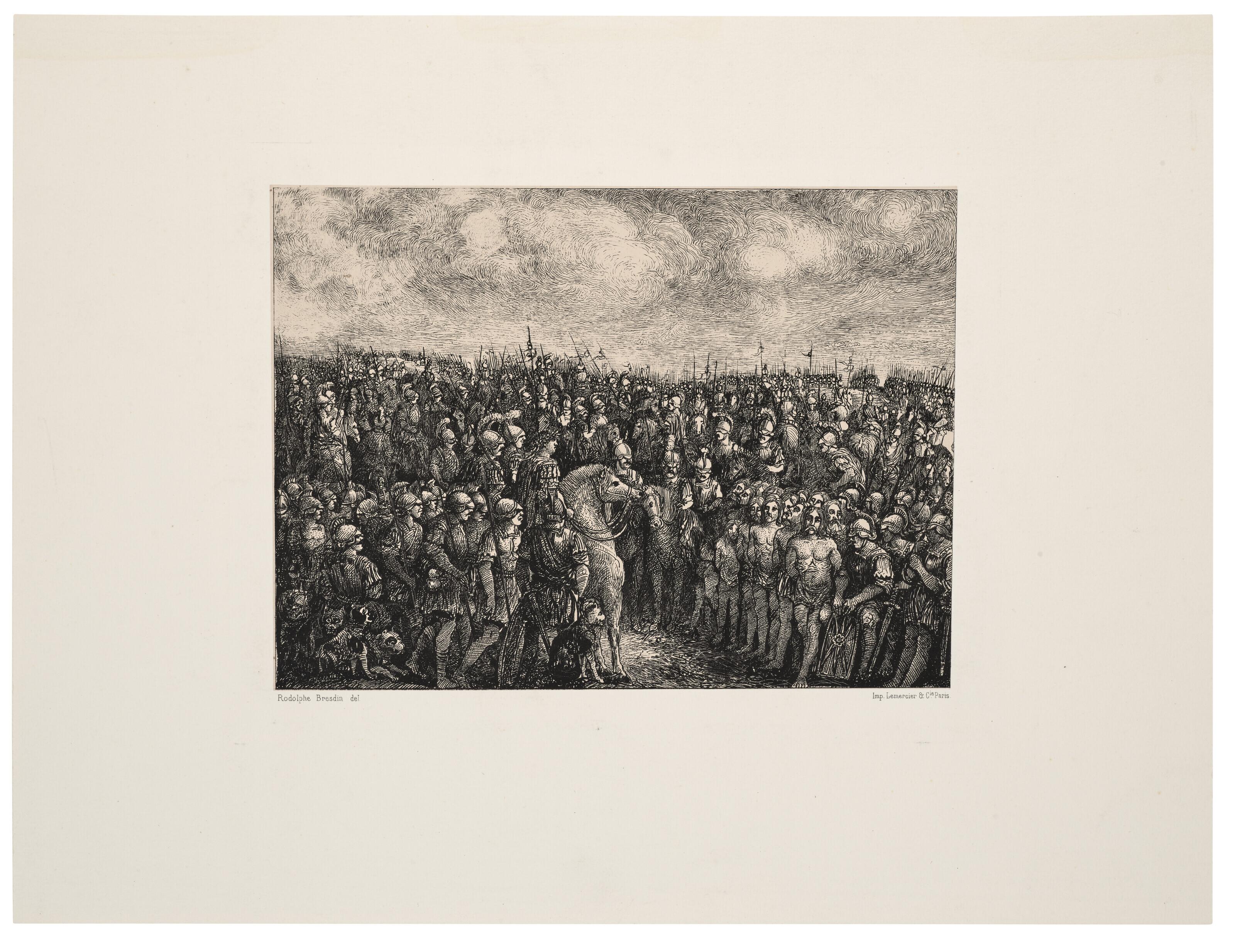 Rodolphe Bresdin - César et ses prisonniers