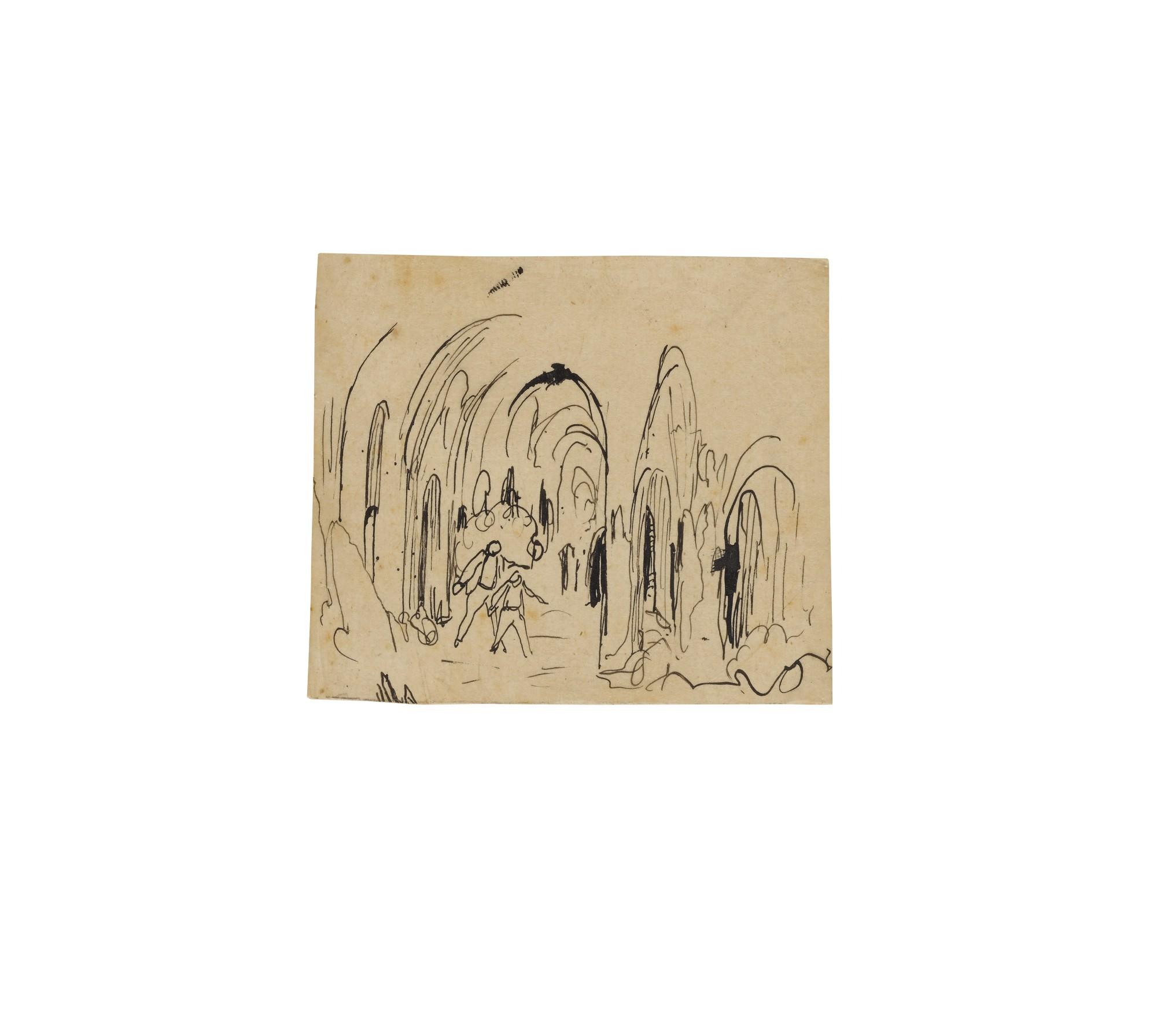 Rodolphe Bresdin - Danse De Faunes