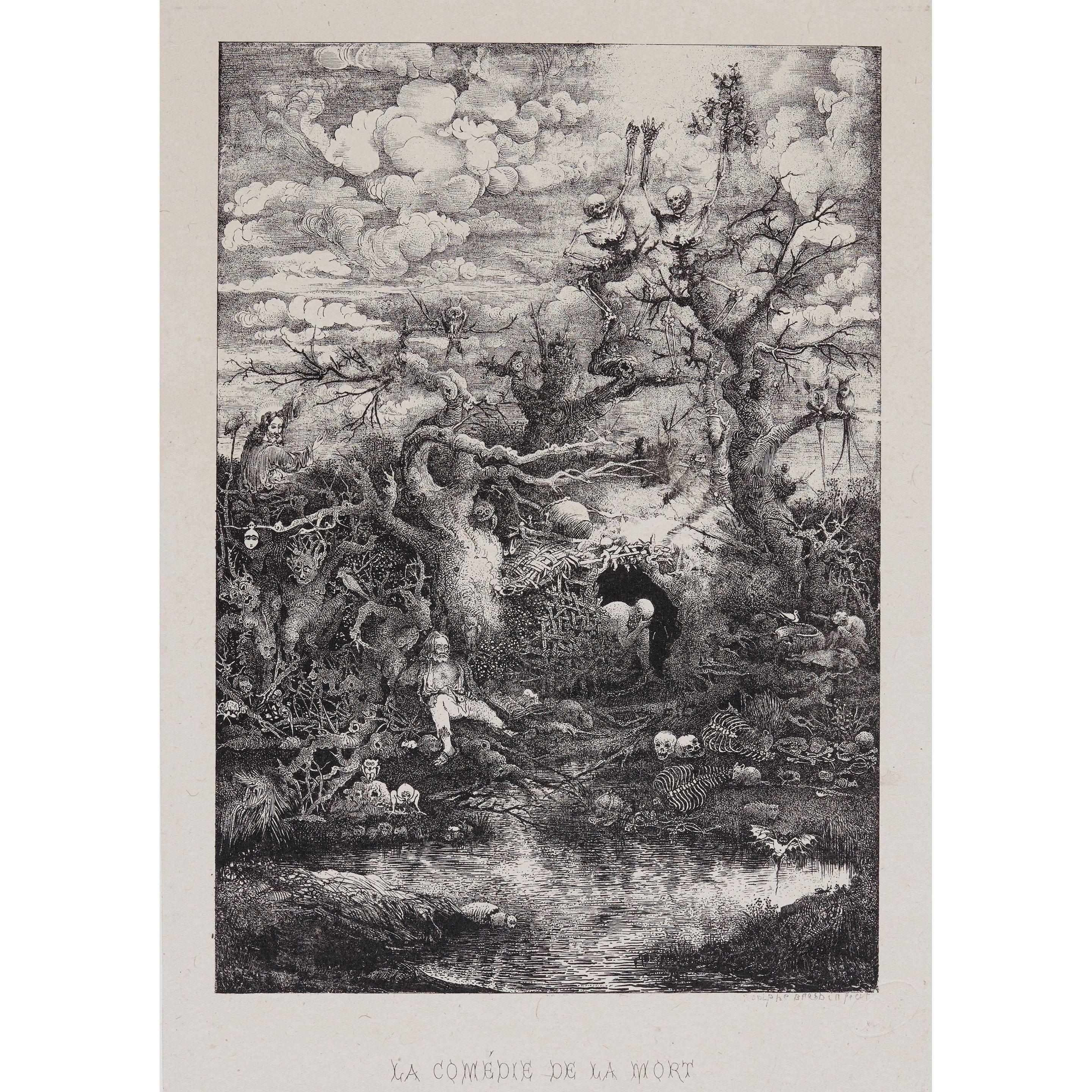 Rodolphe Bresdin - La comédie de la mort