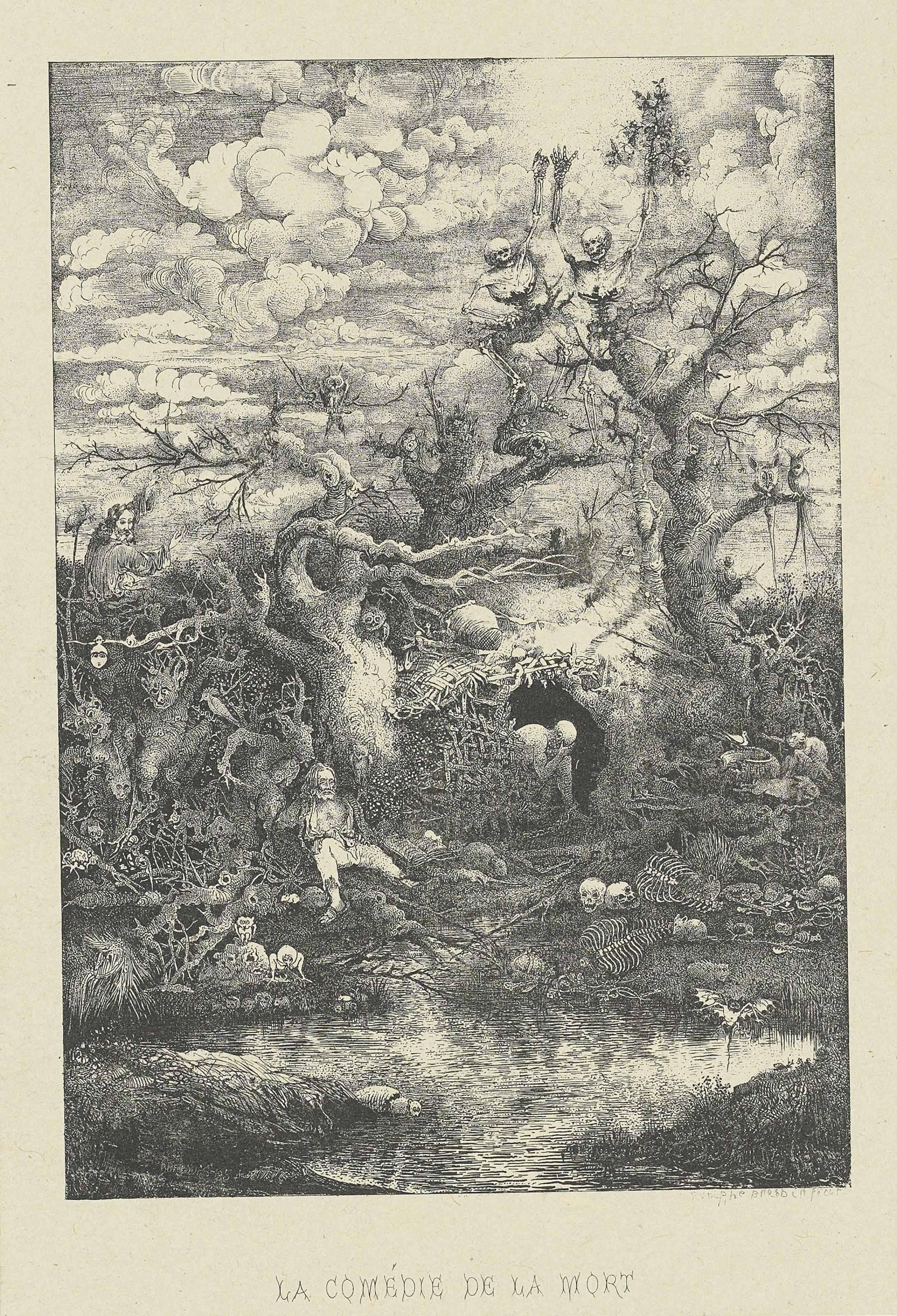 Rodolphe Bresdin - La Comédie de la Mort