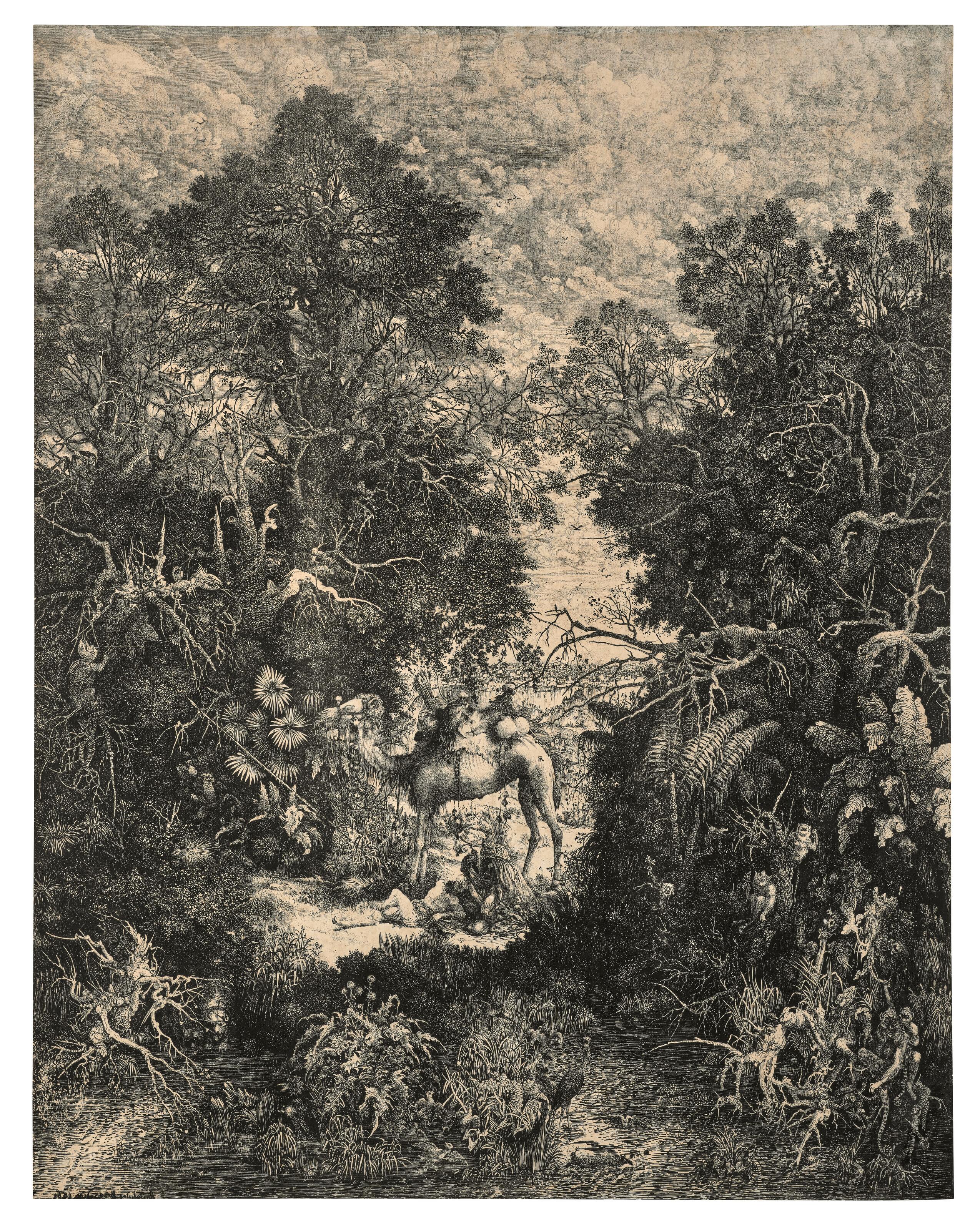 Rodolphe Bresdin - Le Bon Samaritain