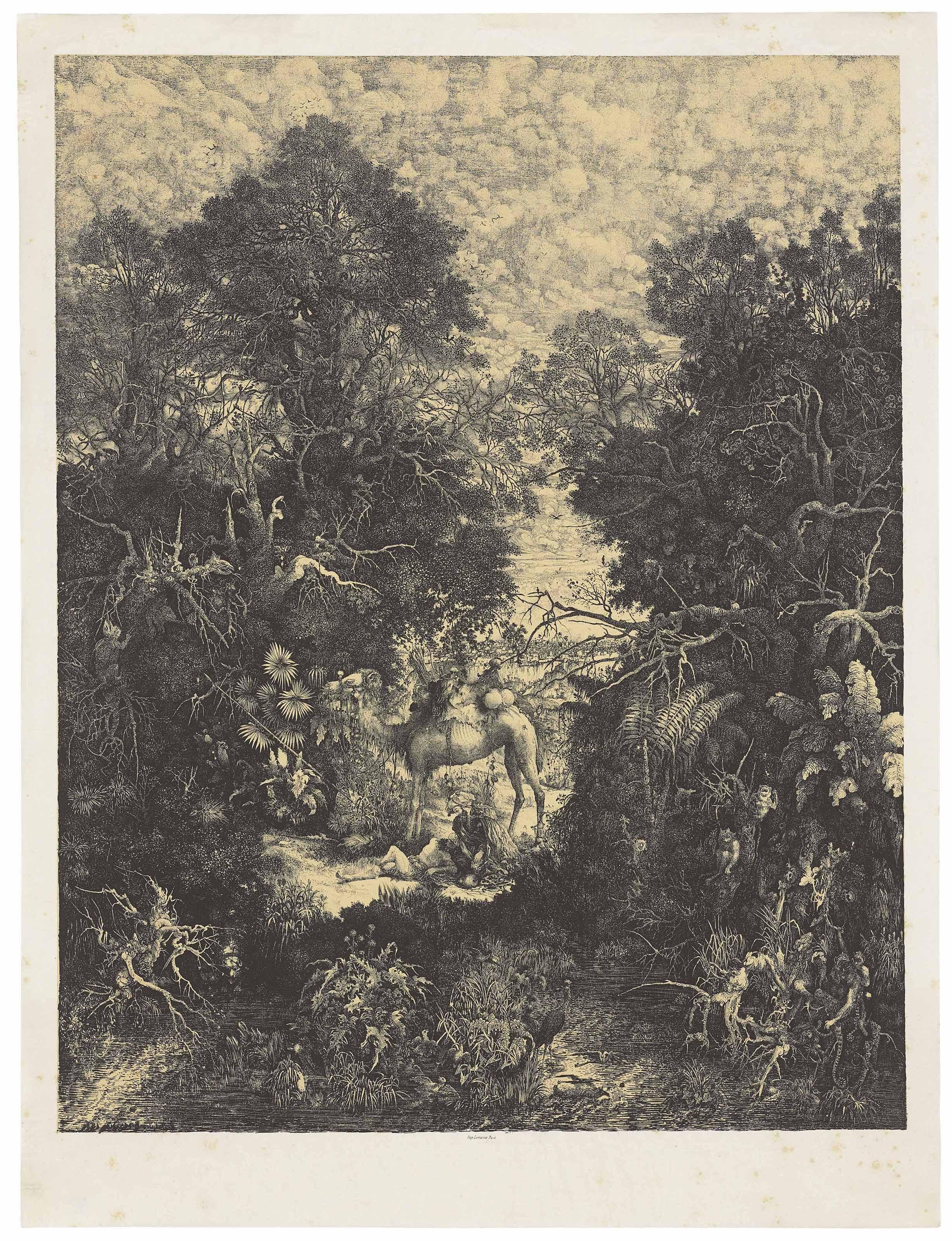 Rodolphe Bresdin - Le Bon Samaritain