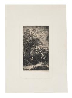 Rodolphe Bresdin - Les chasseurs surpris par la mort