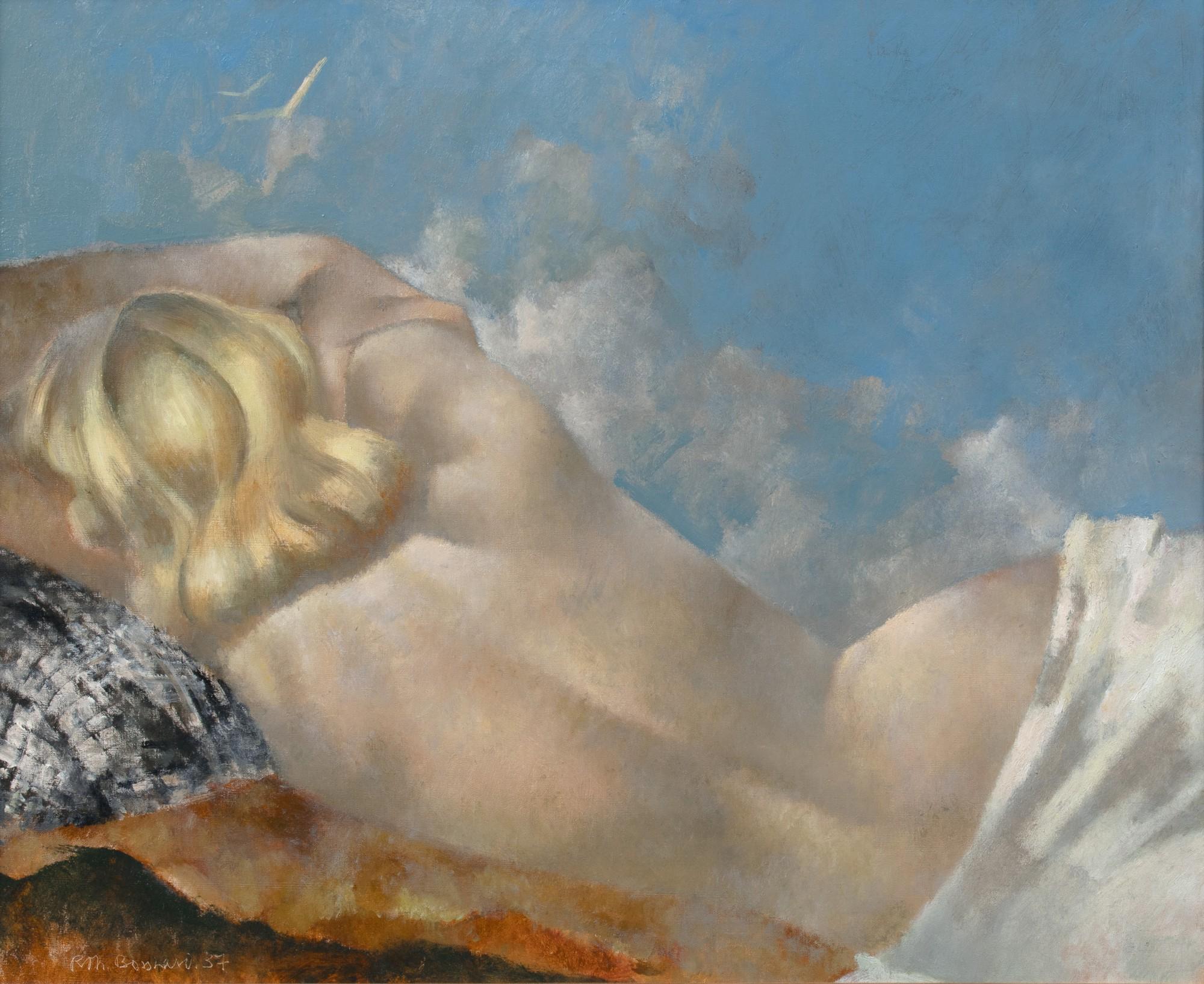 Rodolphe-Théophile Bosshard - La Chambre Bleue, 1937