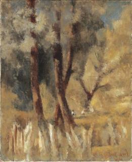 Rodolphe-Théophile Bosshard - Le Maïs Est Cueilli, On Va Aux Châtaignes, 1944