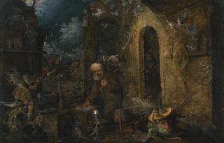 Roelandt Savery - The Temptation Of Saint Anthony