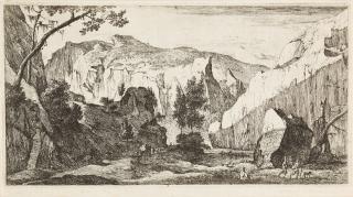 Roelant Roghman - 2 Bll. der Folge: Acht Tiroler Landschaften.