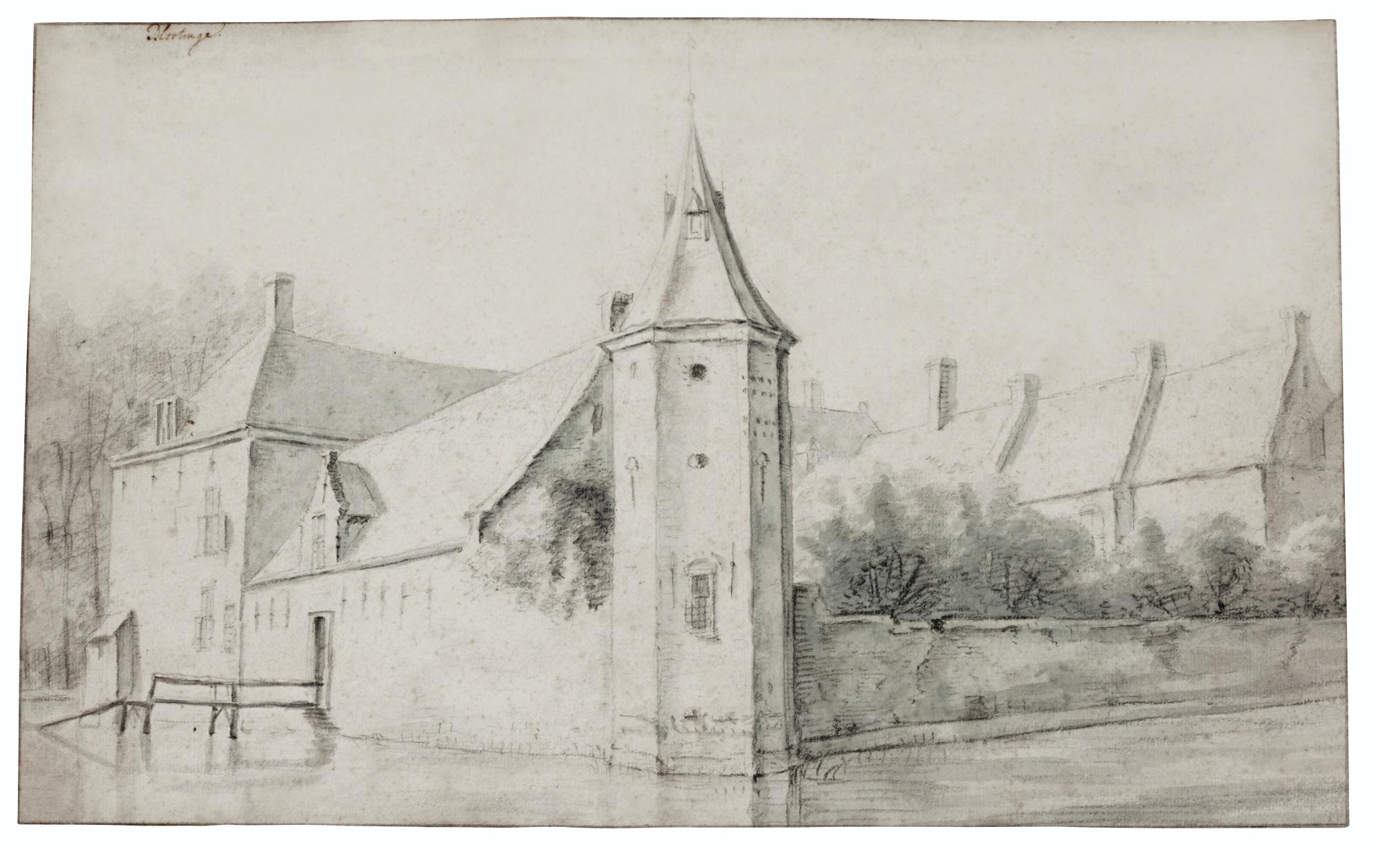 Roelant Roghman - View Of Castle Blootinge, Near The Hague