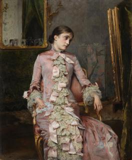 Rogelio De Egusquiza - Lady In Pink