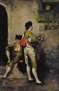 Rogelio De Egusquiza - The Serenade