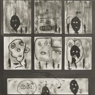 Roger Ballen - Dream Drawing, 2006