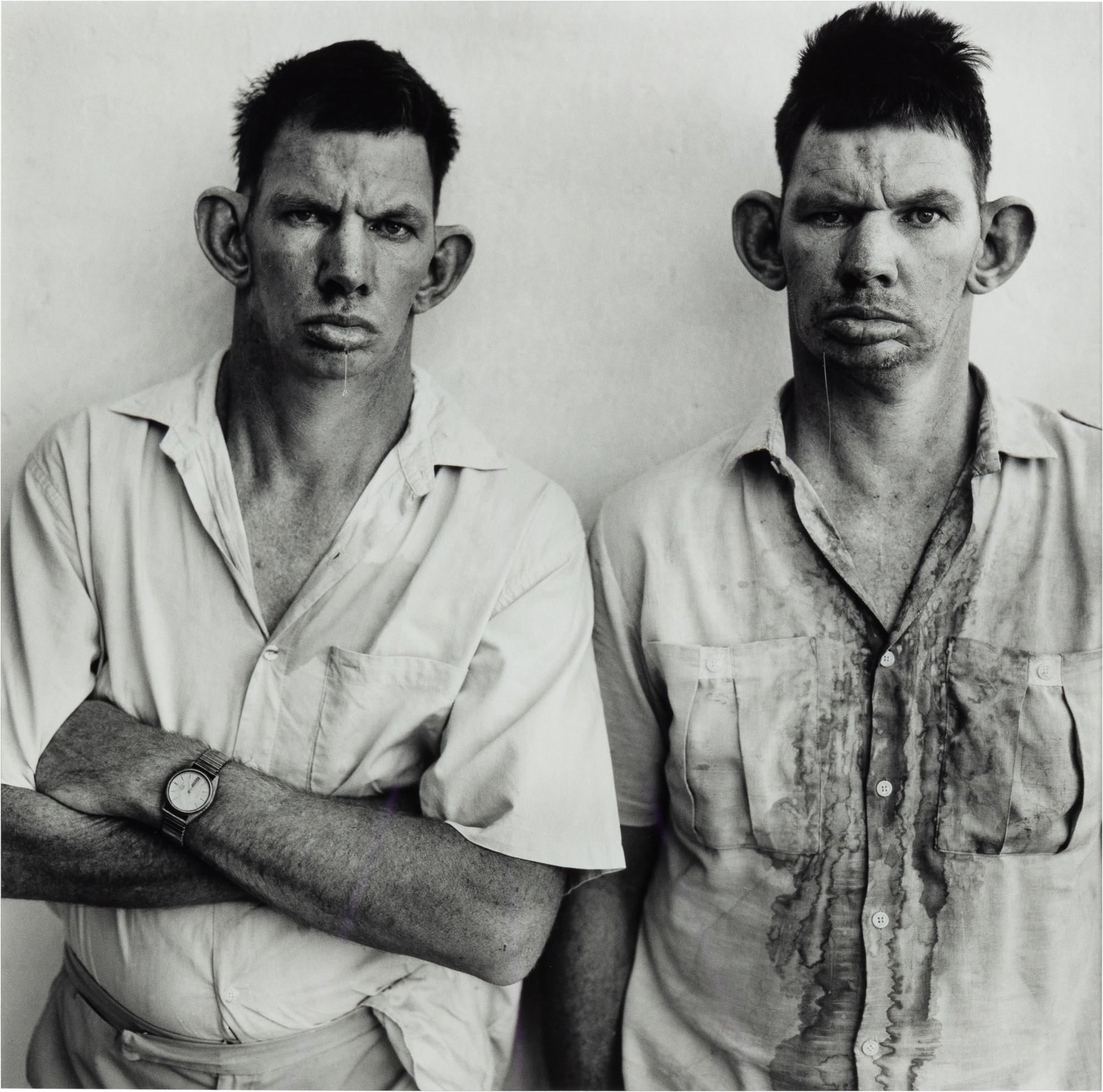 Roger Ballen - Dresie and Casie, Twins, Western Transvaal