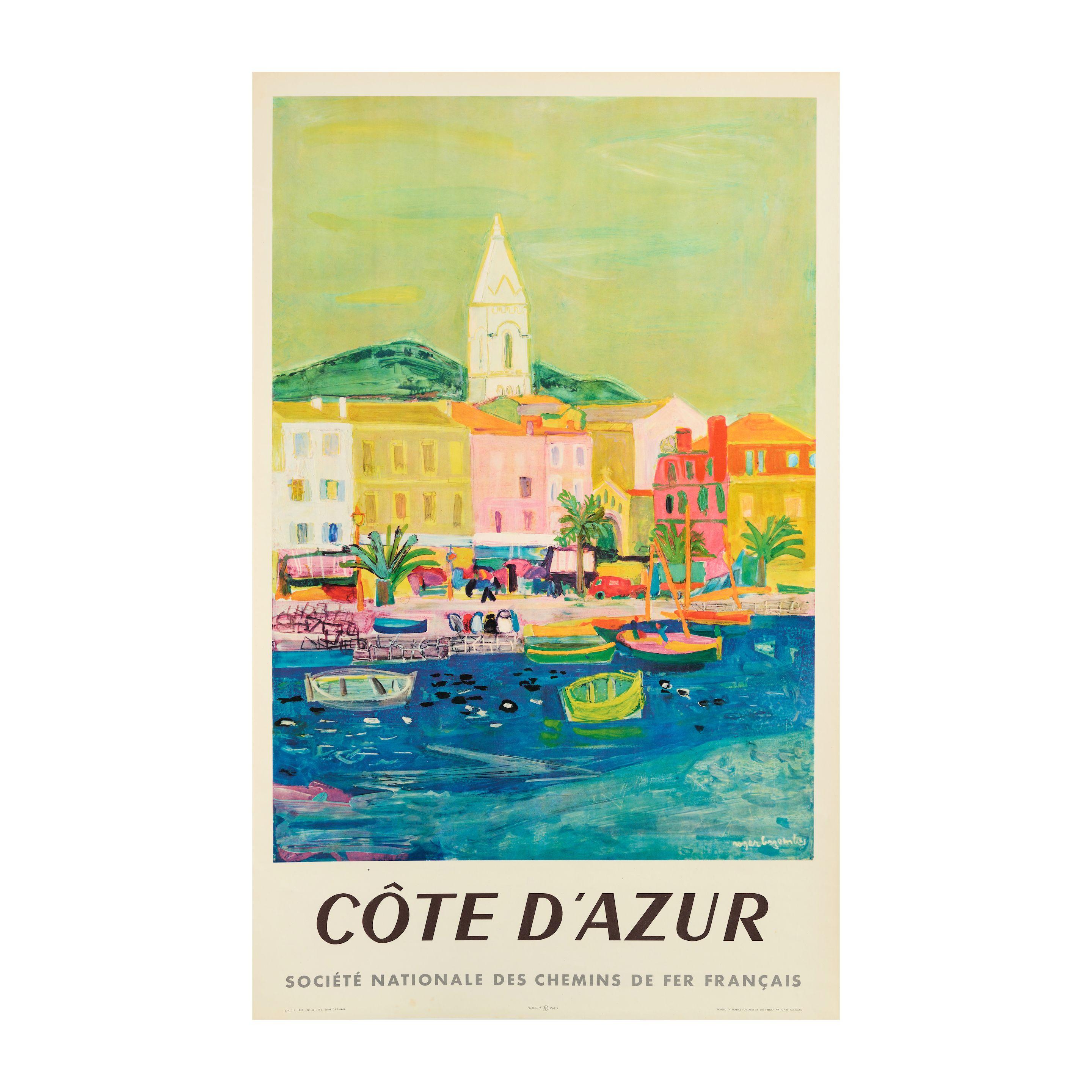 Roger Bezombes - Cote D\'Azur. Sncf