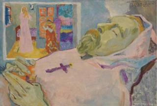 Roger Bezombes - Maurice Denis sur son lit de mort