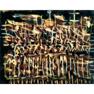 Roger Bissière - Composition 287