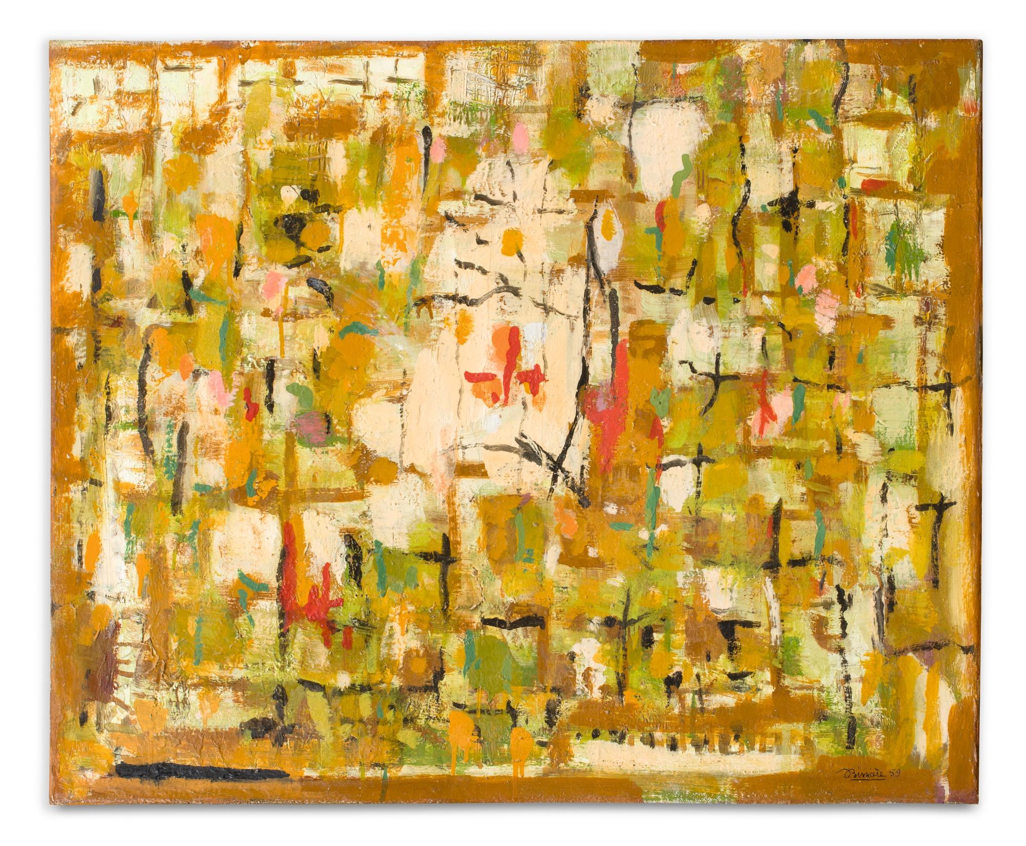 Roger Bissière - Composition 413