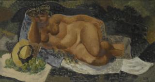 Roger Bissière - Grand Nu Couché