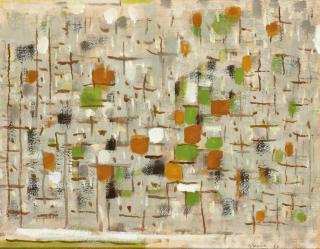 Roger Bissière - Quatre saisons XXIII (L\'hiver)