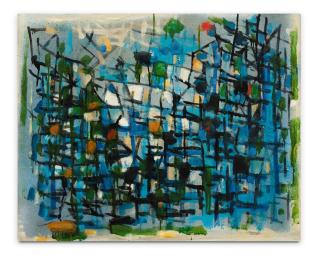 Roger Bissière - Un beau jour commence (Composition 475)