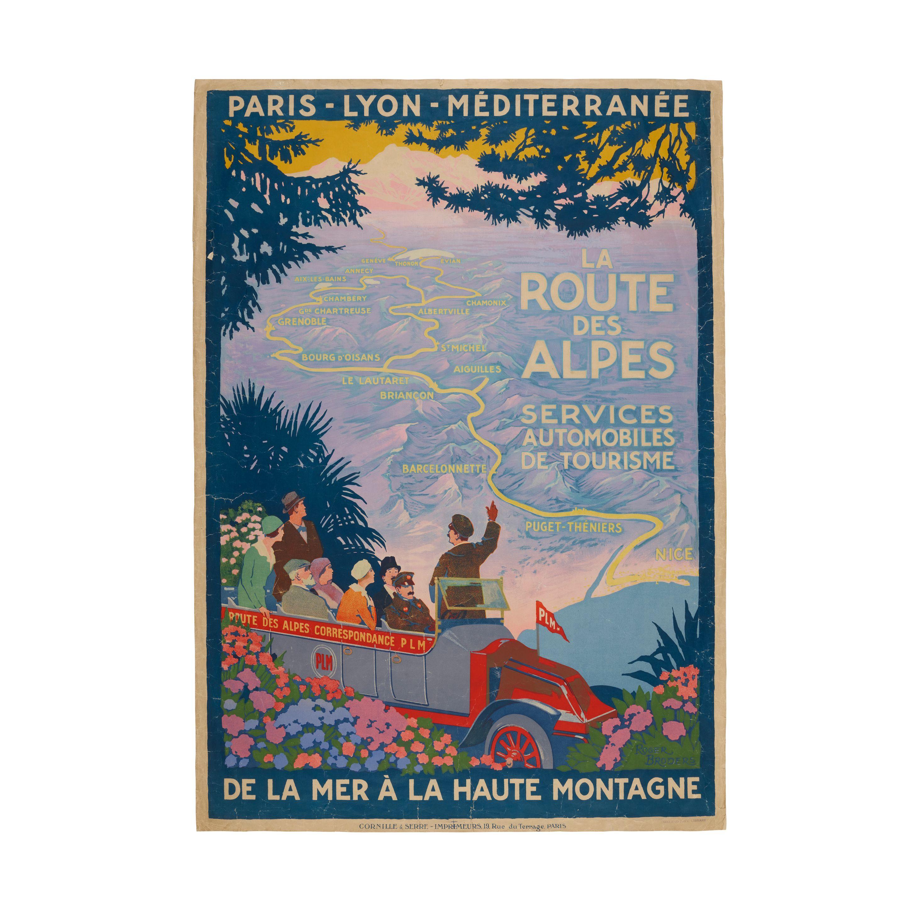 Roger Broders - La Route des Alpes