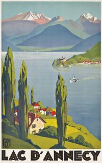 Roger Broders - Lac D\'Annecy