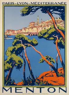 Roger Broders - Menton, Plm