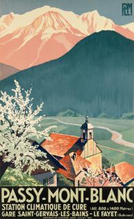 Roger Broders - Passy-Mont-Blanc. Plm